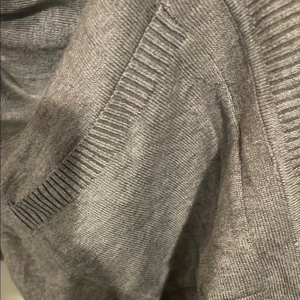 Love Forever Gray Ribbed Cardigan - Picture 4 of 6
